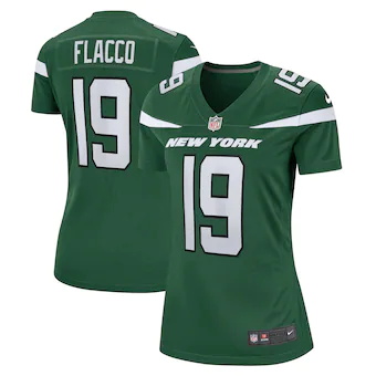 womens nike joe flacco gotham green new york jets player ga